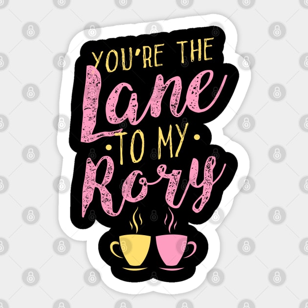 You're the Lane to my Rory Sticker by KsuAnn